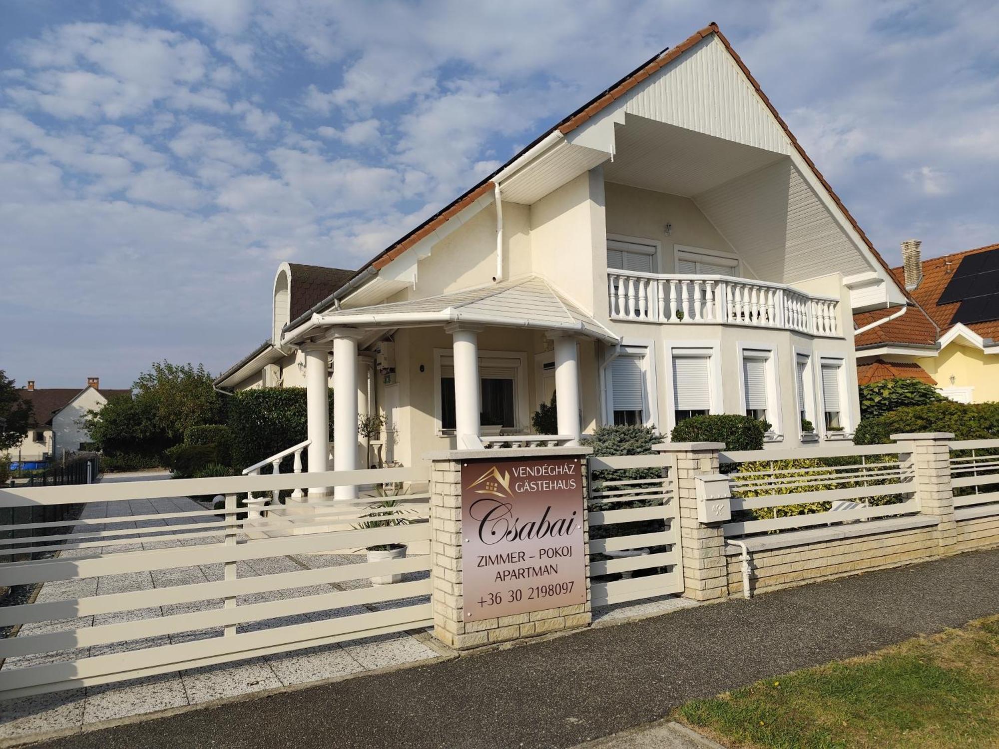 Csabai Vendeghaz Hotel Bük Buitenkant foto